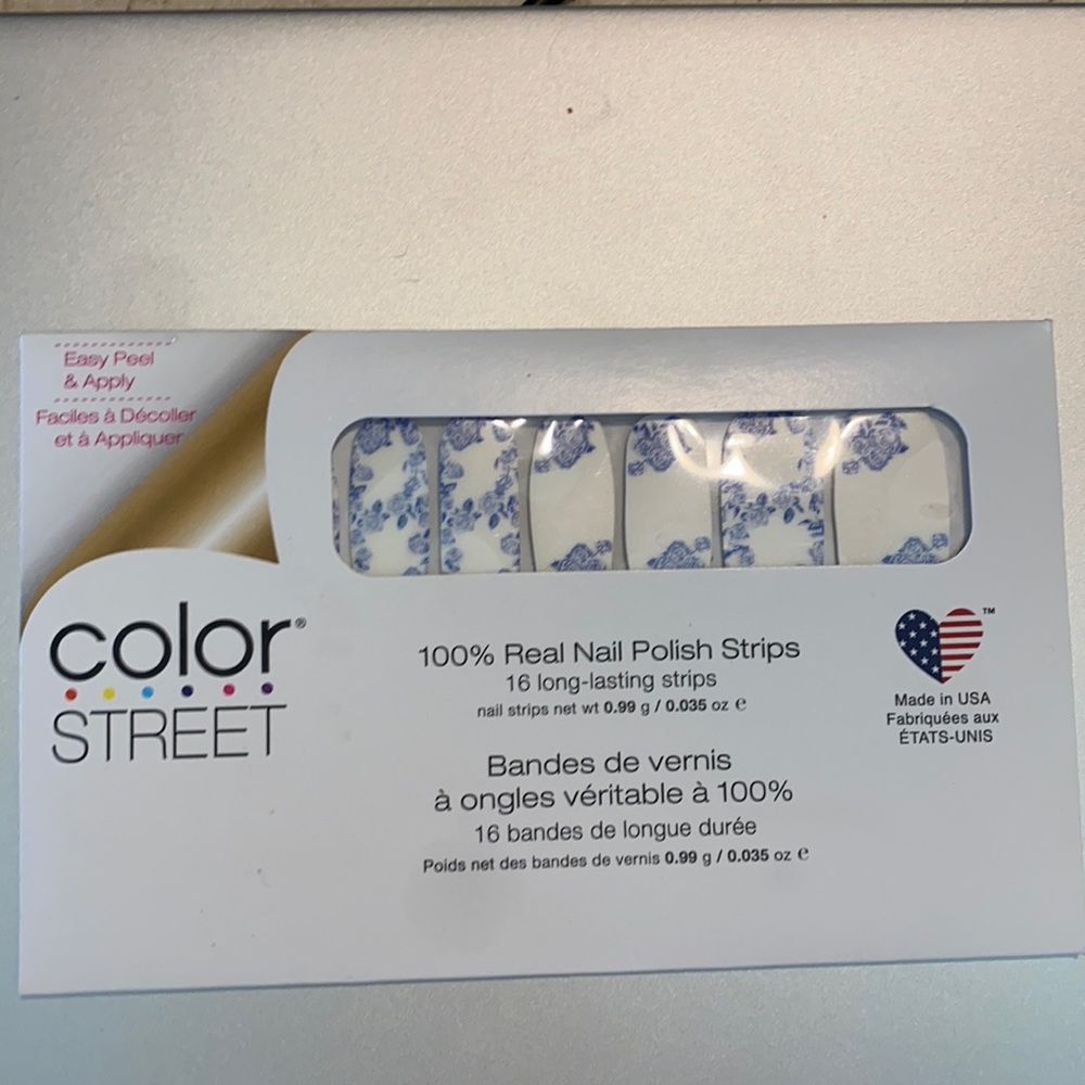 4 sets of Color Street Nail Polish Strips
